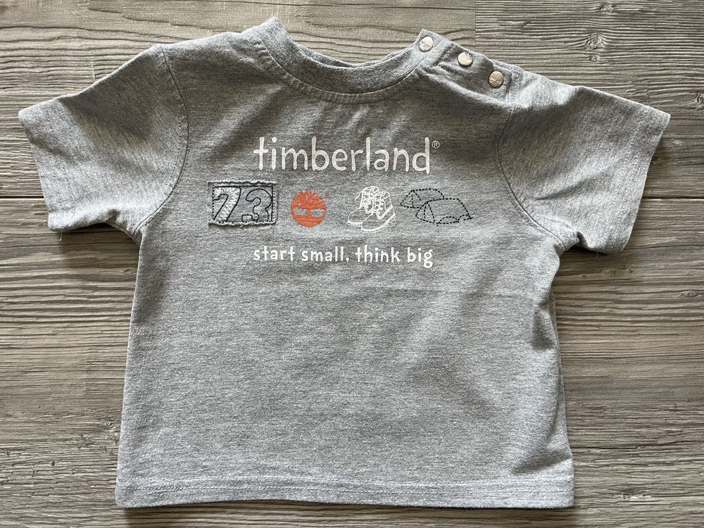Timberland Benetton zestaw koszulek dla Chłopca 12-18m, 82cm