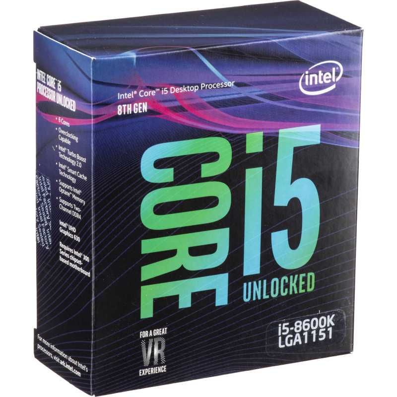 Intel Core i5 8600K 3.60 GHz