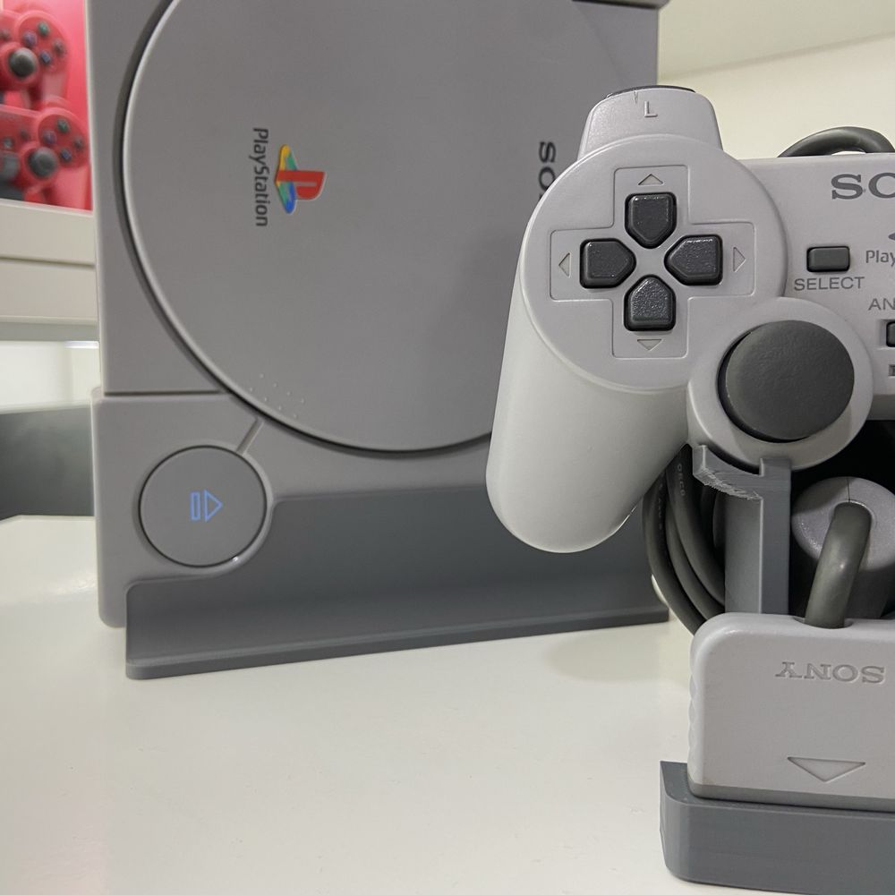 PS1 - Suporte para comando e consola PlayStation 1