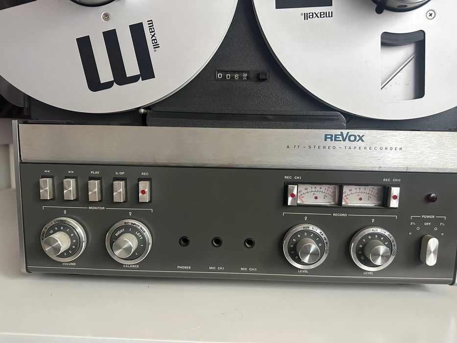 Magnetofon Szpulowy Revox A-77