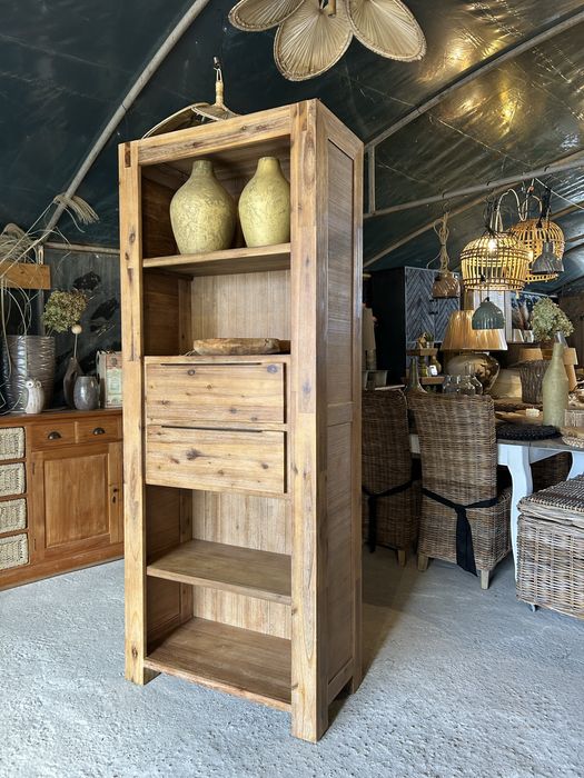 Komoda drewniana akacja nowoczesna duża rustykalna meble do salonu