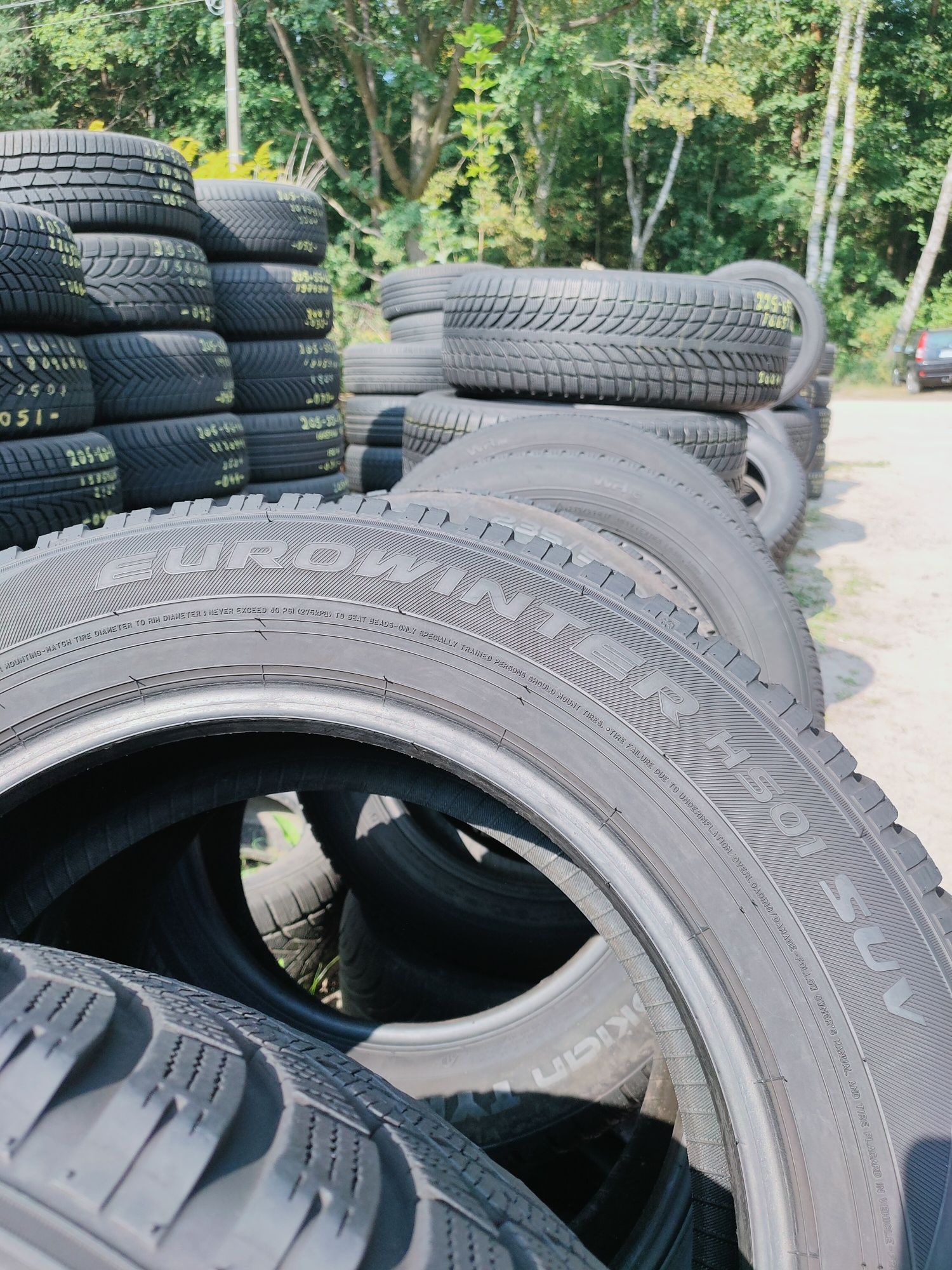215/65r17 Falken EuroWinter HS01 2021r 7,5mm