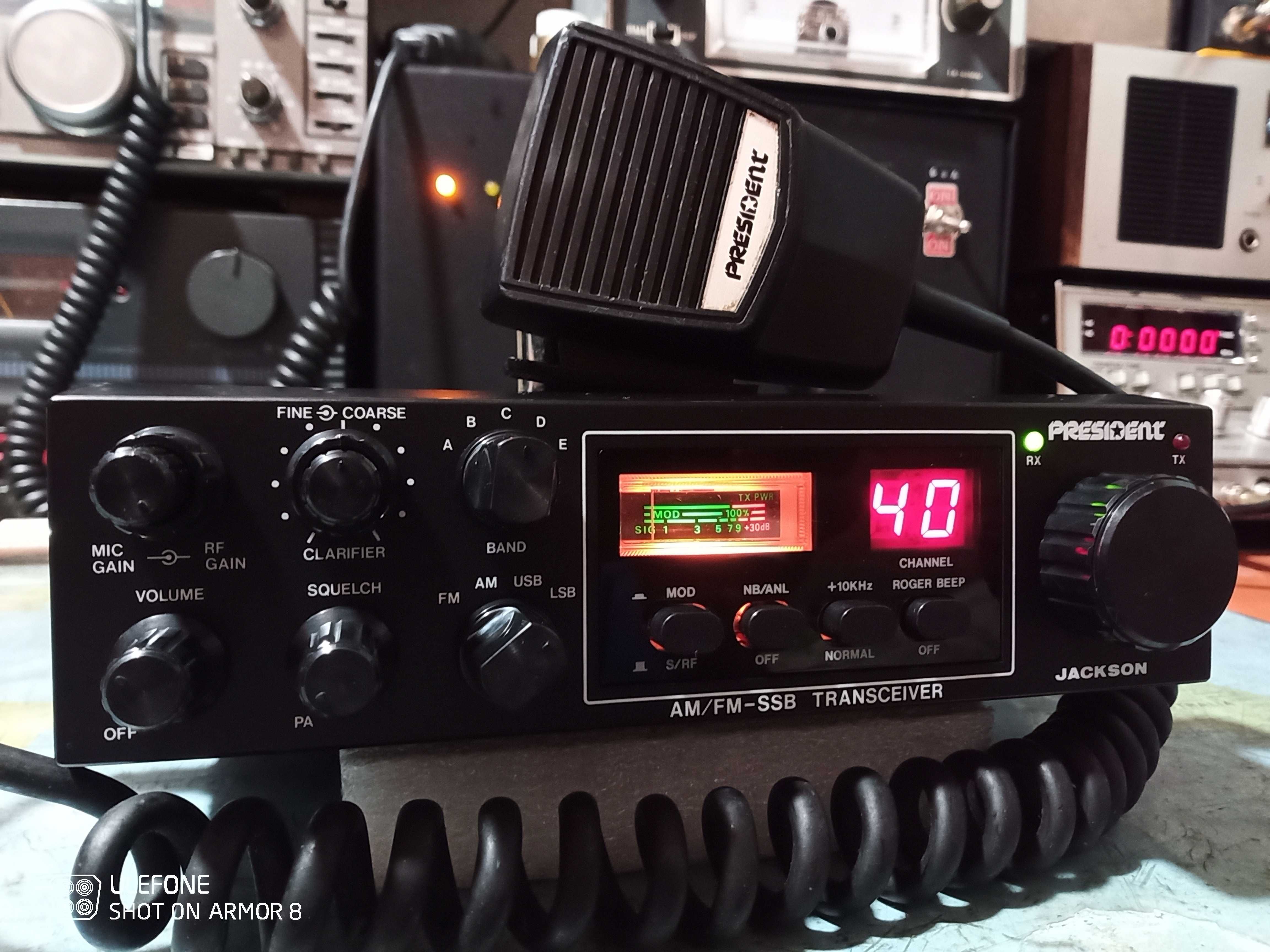 Rádio CB president Jackson