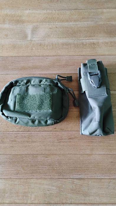 Saszetka i ładownica molle nerka zielona olivkowa