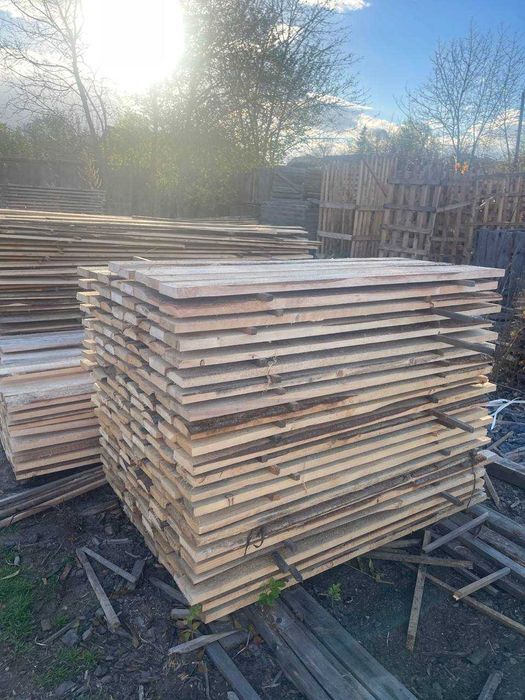 Дошка некондиційна суха та свіжопиляна хвойна