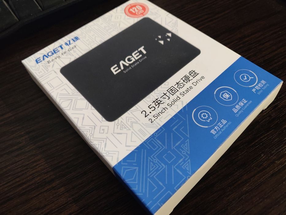 Жорсткий диск eaget sata III 120 gb