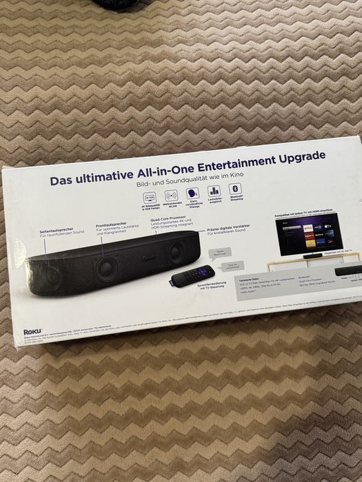 Саундбар Smart приставка Roku Streambar 4K HDR Streaming Device