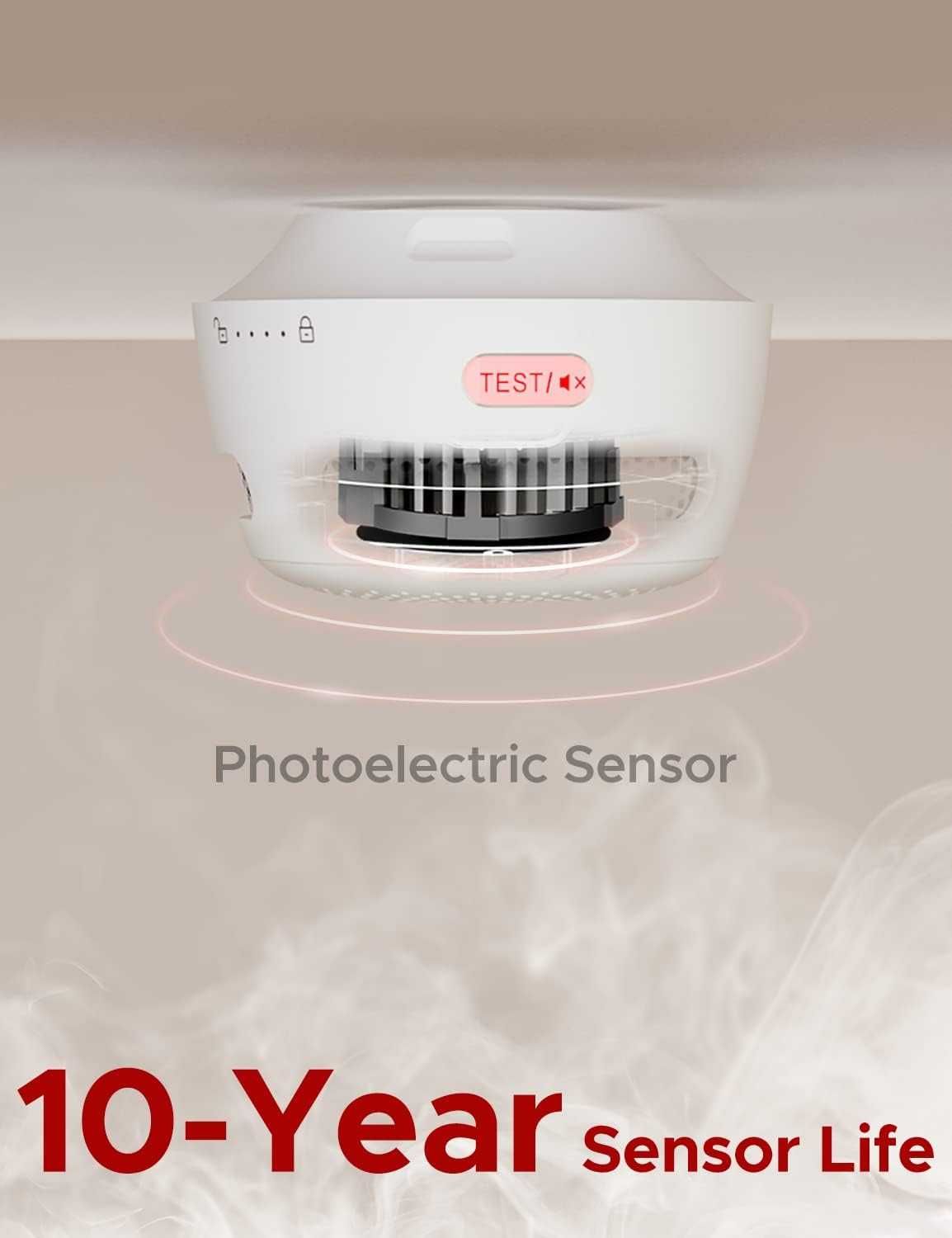 Nowa czujka dymu / alarm / czujnik / X-Sense / XS01-M / !480!