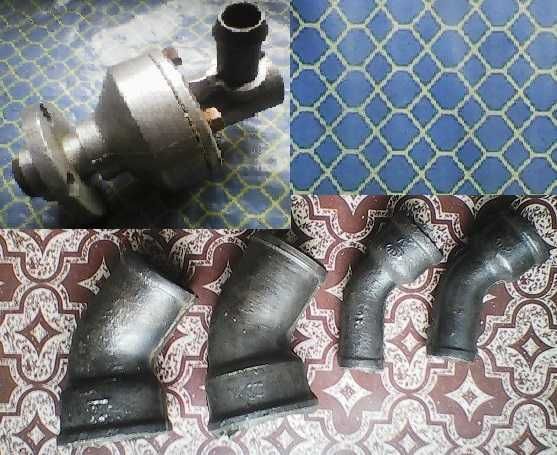 Чав. коліна D 50/100mm  Вертлюг до бурової установки. ( Алюміній )
