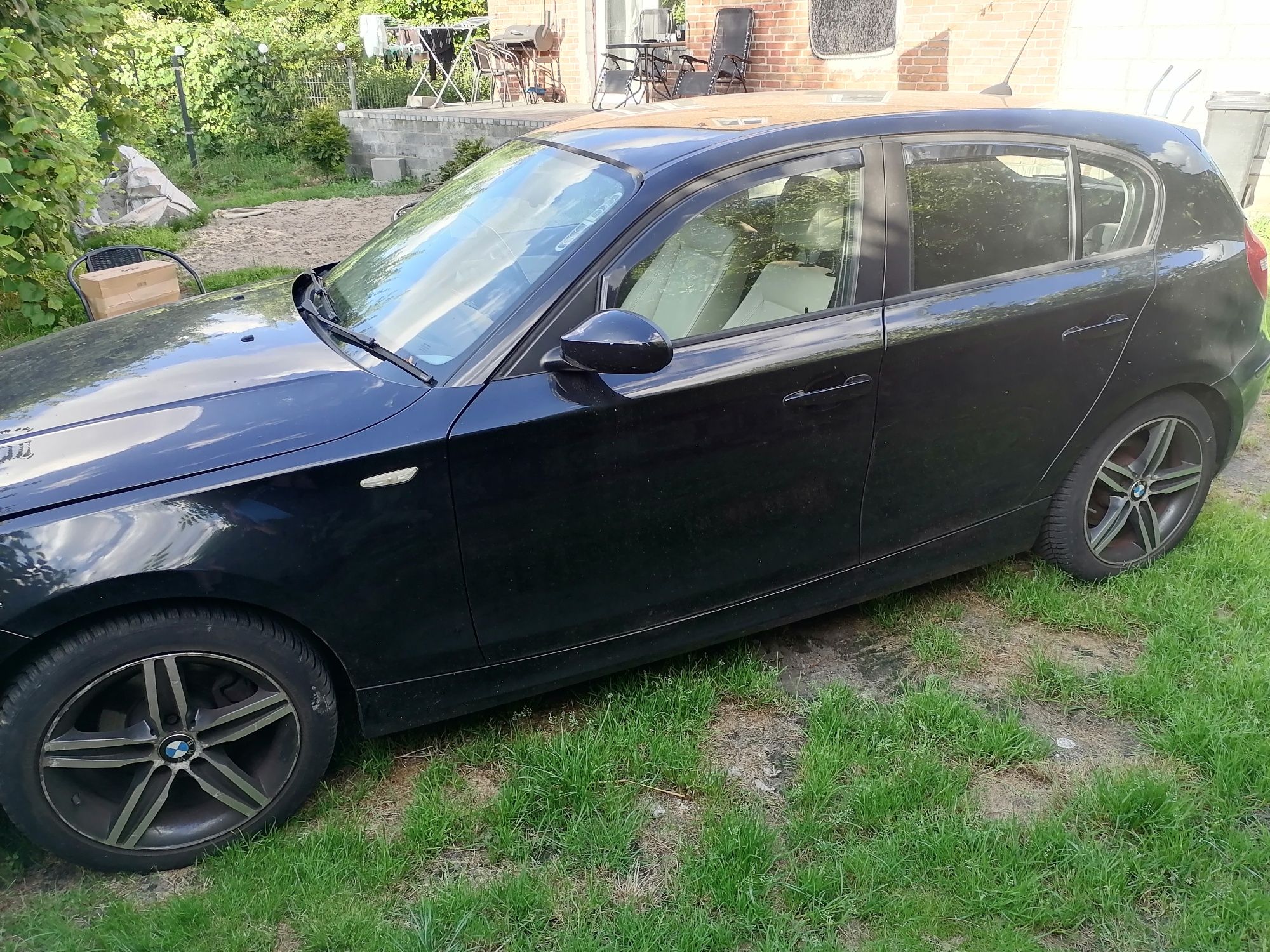 Maska, zderzak, lampy bmw e87 komplet