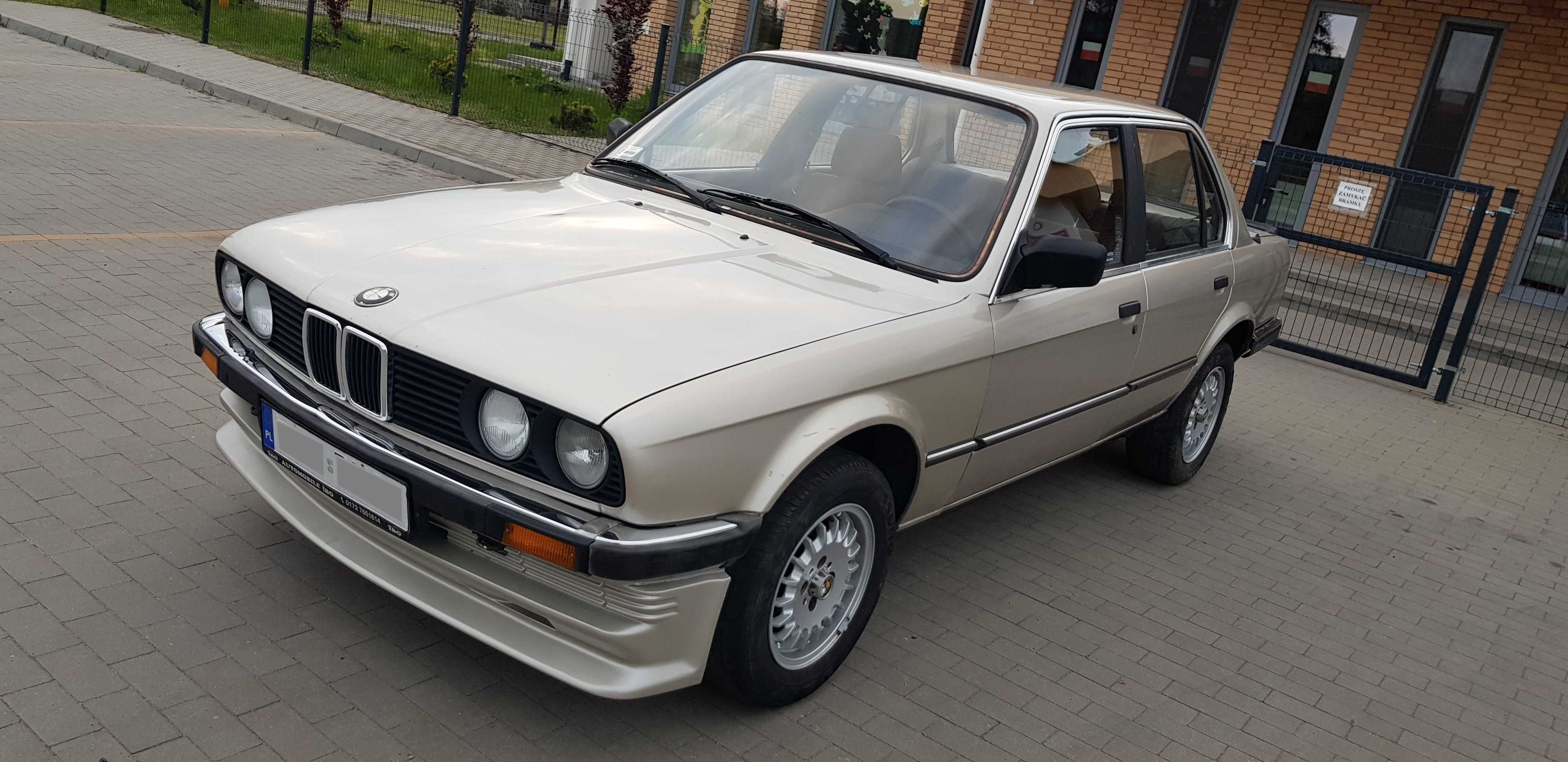 BMW E30 316 M10B18 - piękny klasyk - wąska lampa - nie drift