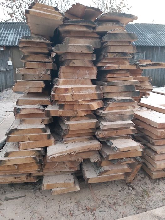 Продам Дубовую ДОСКУ Необрезную 55мм- 35мм