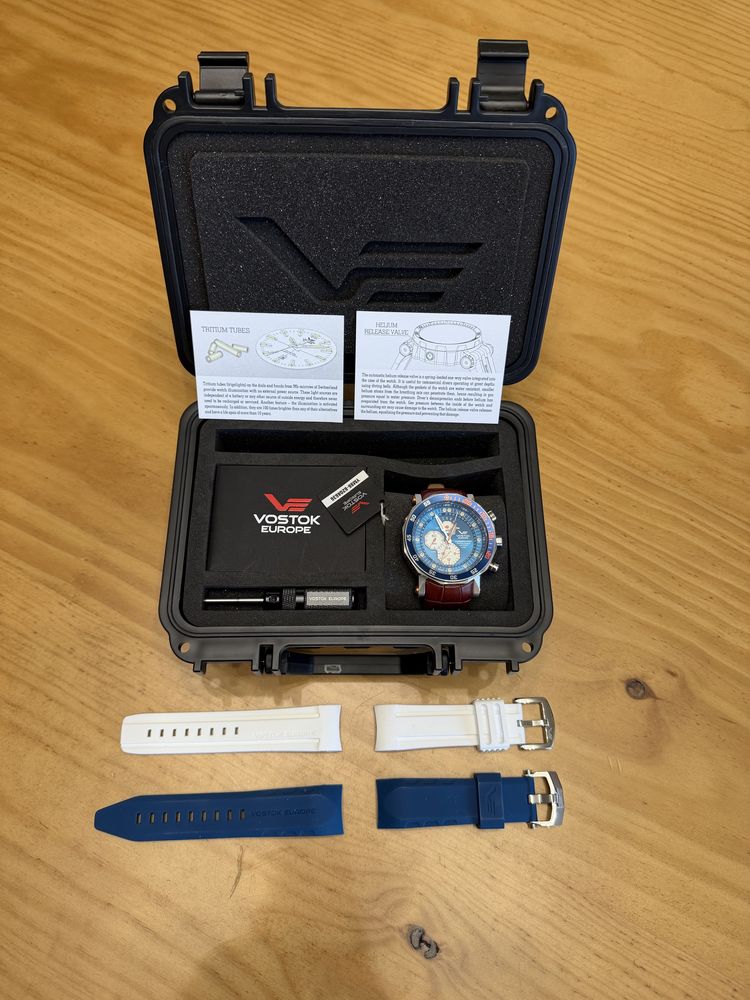 Relogio Vostok Europe Lunokhod Chrono Alarm Calendar