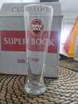 Vintage caixa original 6 copos super bock