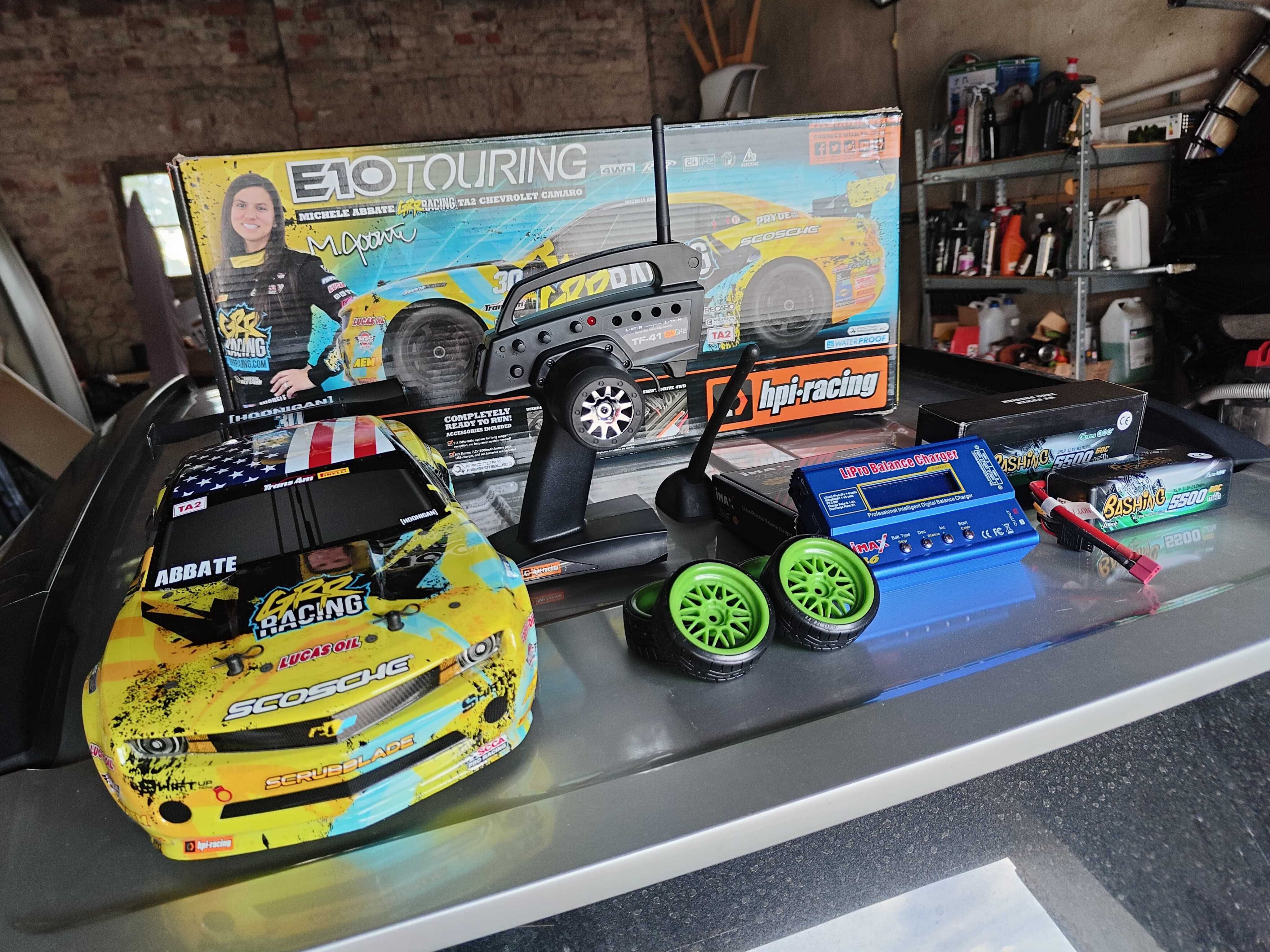 HPI Racing E10 TA2 Camaro Michele Abbate RC 1:10 Zestaw