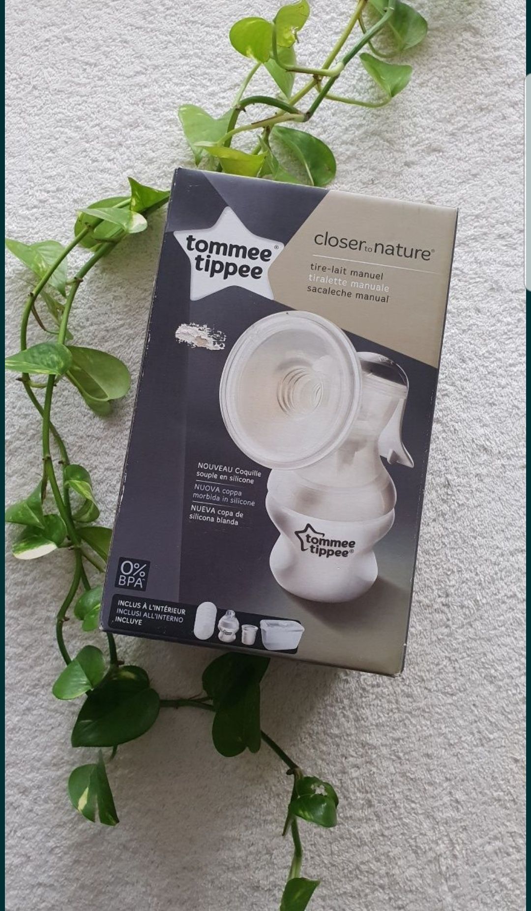 Tommee Tippee laktator odciągacz pokarmu smoczek butelka pojemnik etui