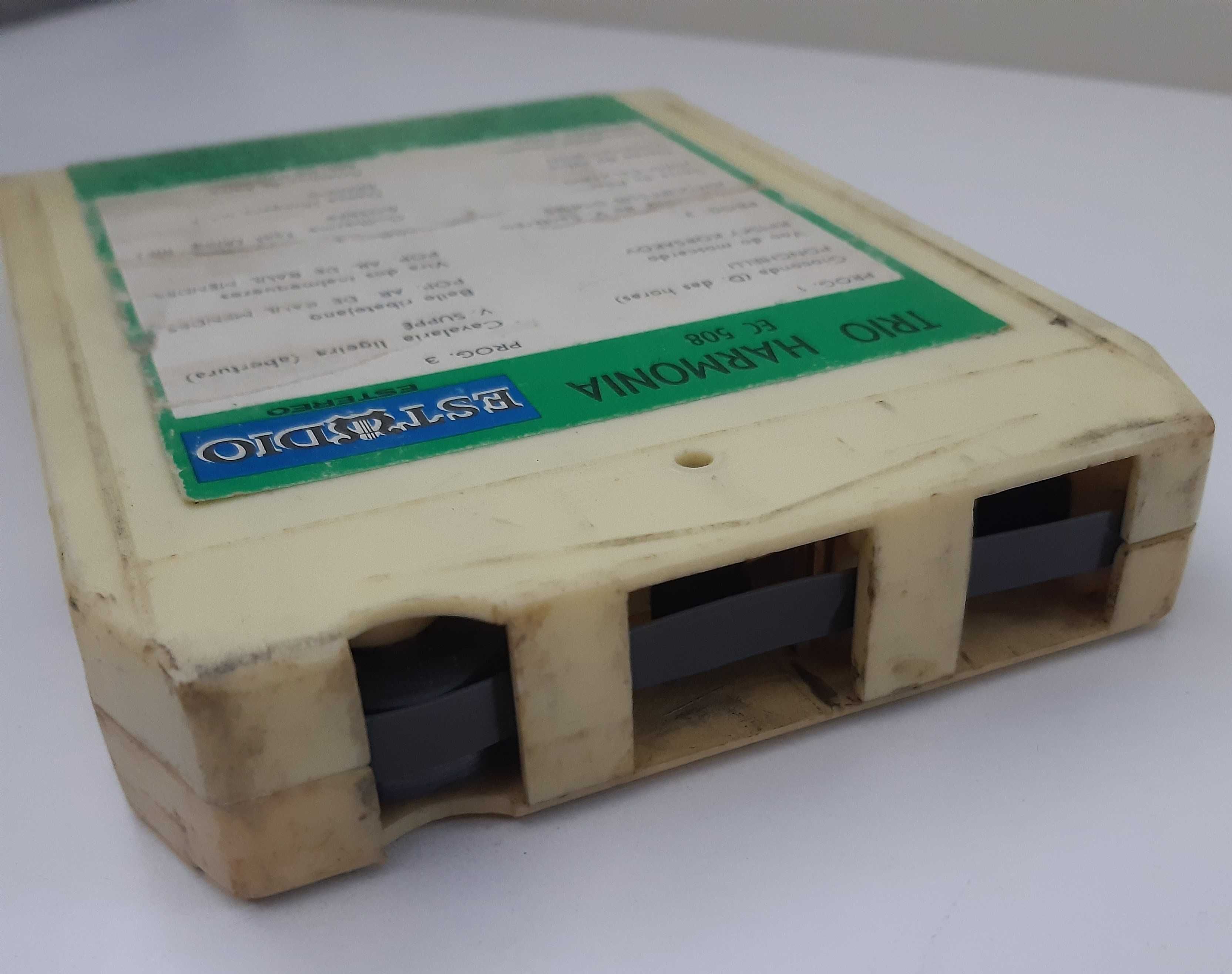 Cassete 8 Track Cartucho Tape Som Stereo Trio Harmonia