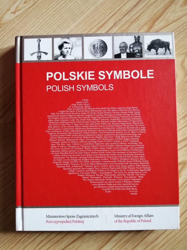 Książka polsko-angielska "Polskie symbole"