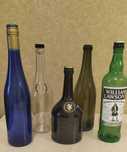 Винная бутылка без этикеток