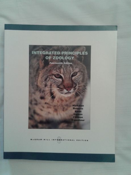 Livro Integrated Principles of Zoology