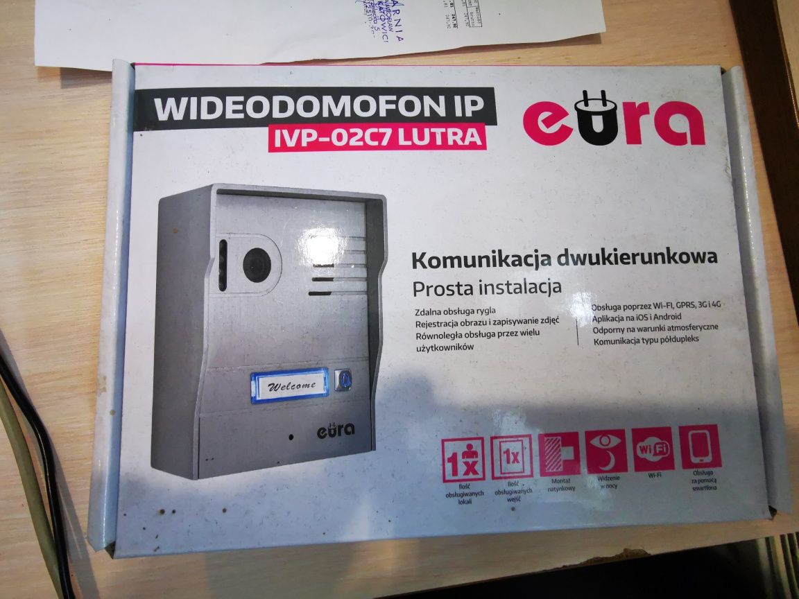 Wideodomofon IP Eura