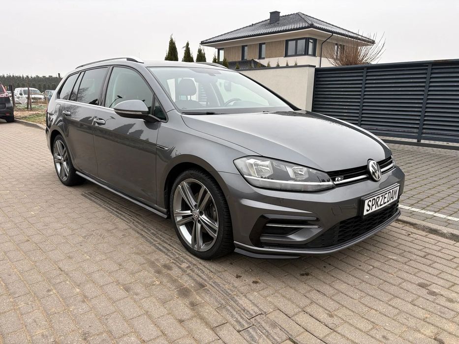 Volkswagen Golf Golf 2017r R-Line 1.6 TDI faktura VAT virtual cockpit 200 tyś km