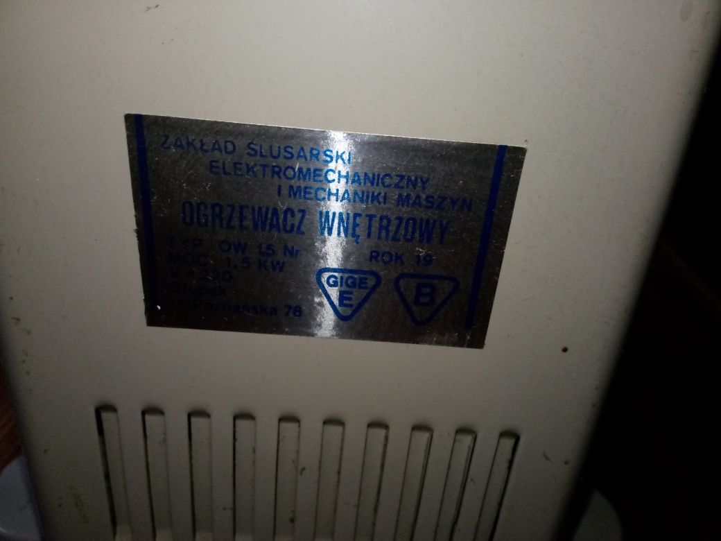 Grzejnik olejowy 1,5 kw