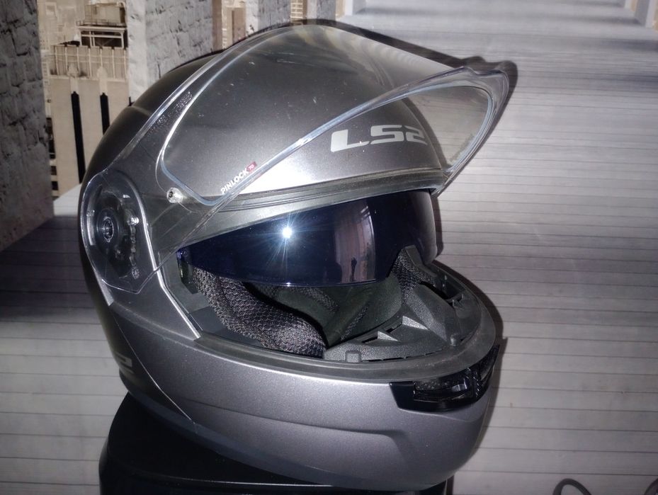 2x Kask Motocyklowy LS2 z interkomami