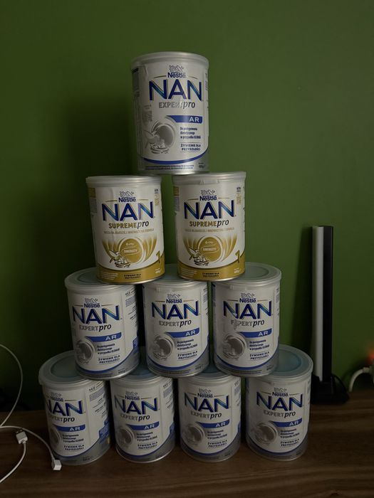 Nan jedzenie 10 puszek