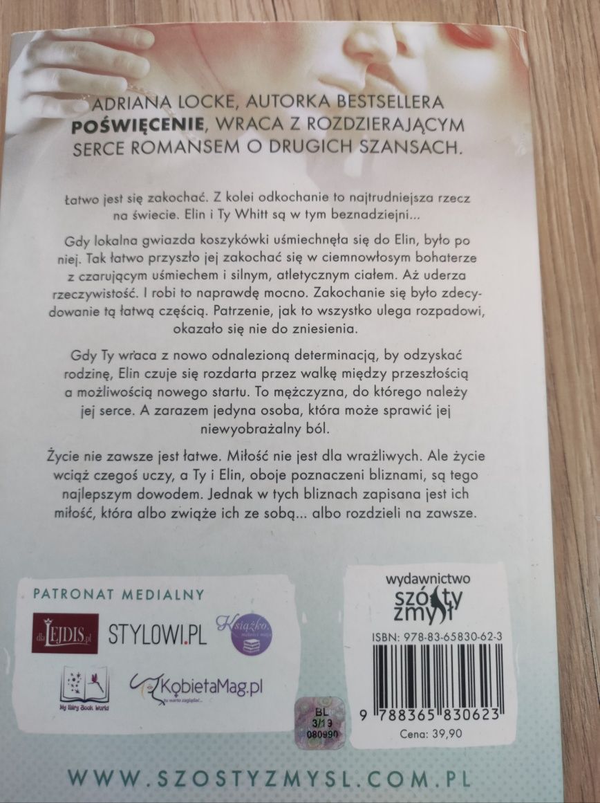 Adriana Locke Zapisane w bliznach