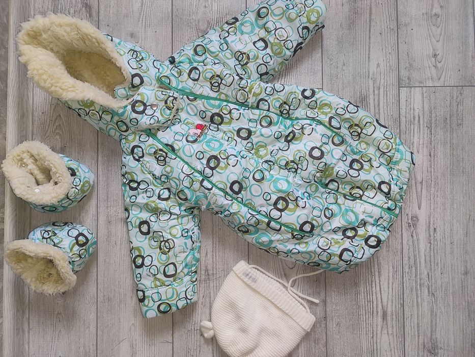 Комбінезон трансформер зимовий 0-12 міс