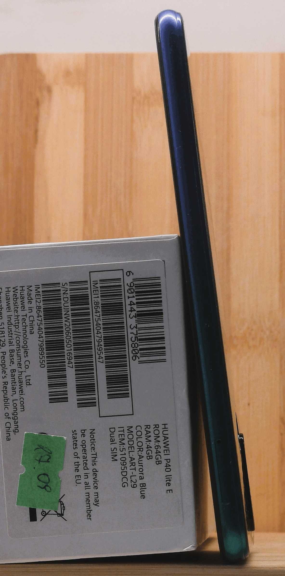 HUAWEI P40 LITE E 4/64GB Aurora Blue z google