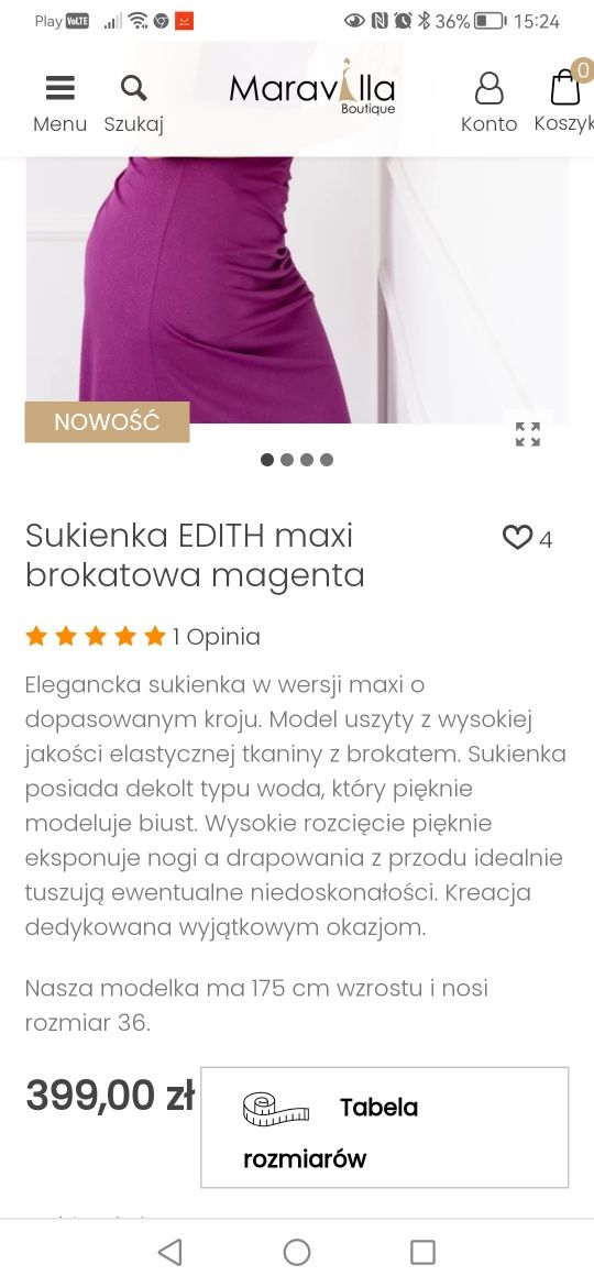 Sukienka wesele, inne okazje