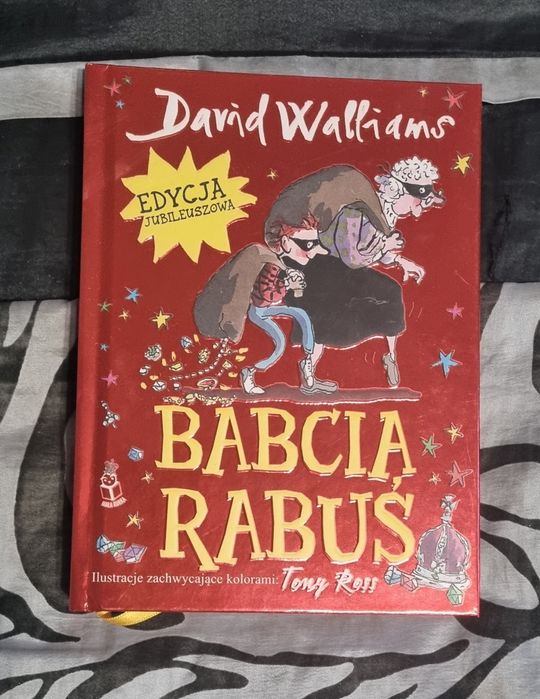 Książka nowa Babcia Rabuś David Walliams