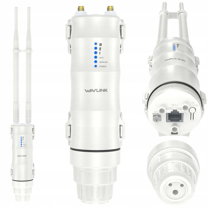 Wzmacniacz Sygnału AP Access Point Router Repeater WiFi  Zewnętrzny