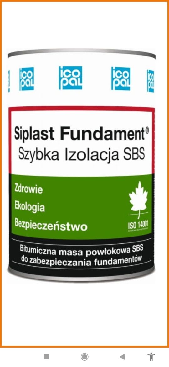 Icopal Siplast Fundament 20 kg