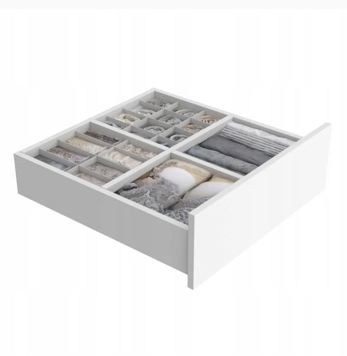 Szafa biała przesuwna 233 szerokość 216 wysokość