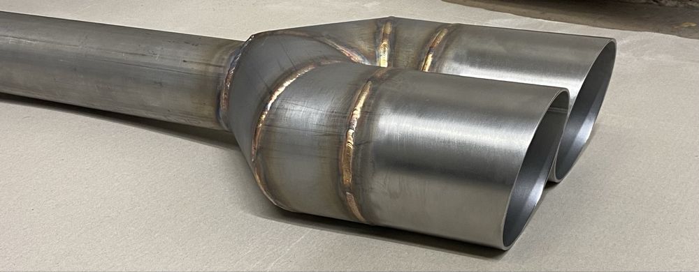 Końcówki wydechu na wymiar downpipe przelot bmw muffler delete