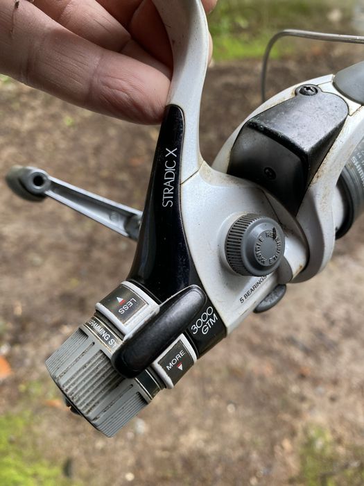 Material de pesca, carreto shimano stradic x, cana shimano nexave pro