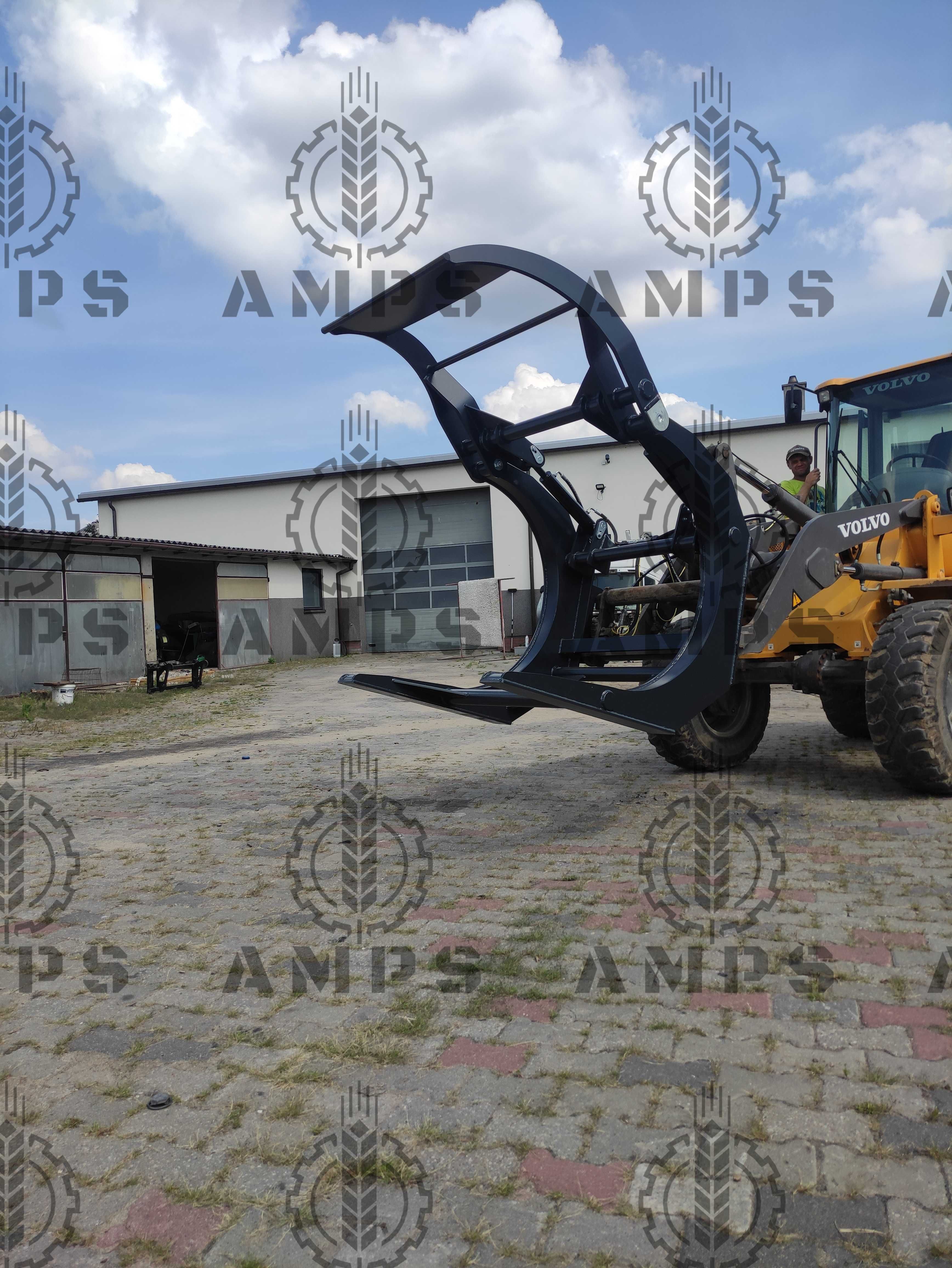 Chwytak do drewna XXL JCB, Kramer, New Holland