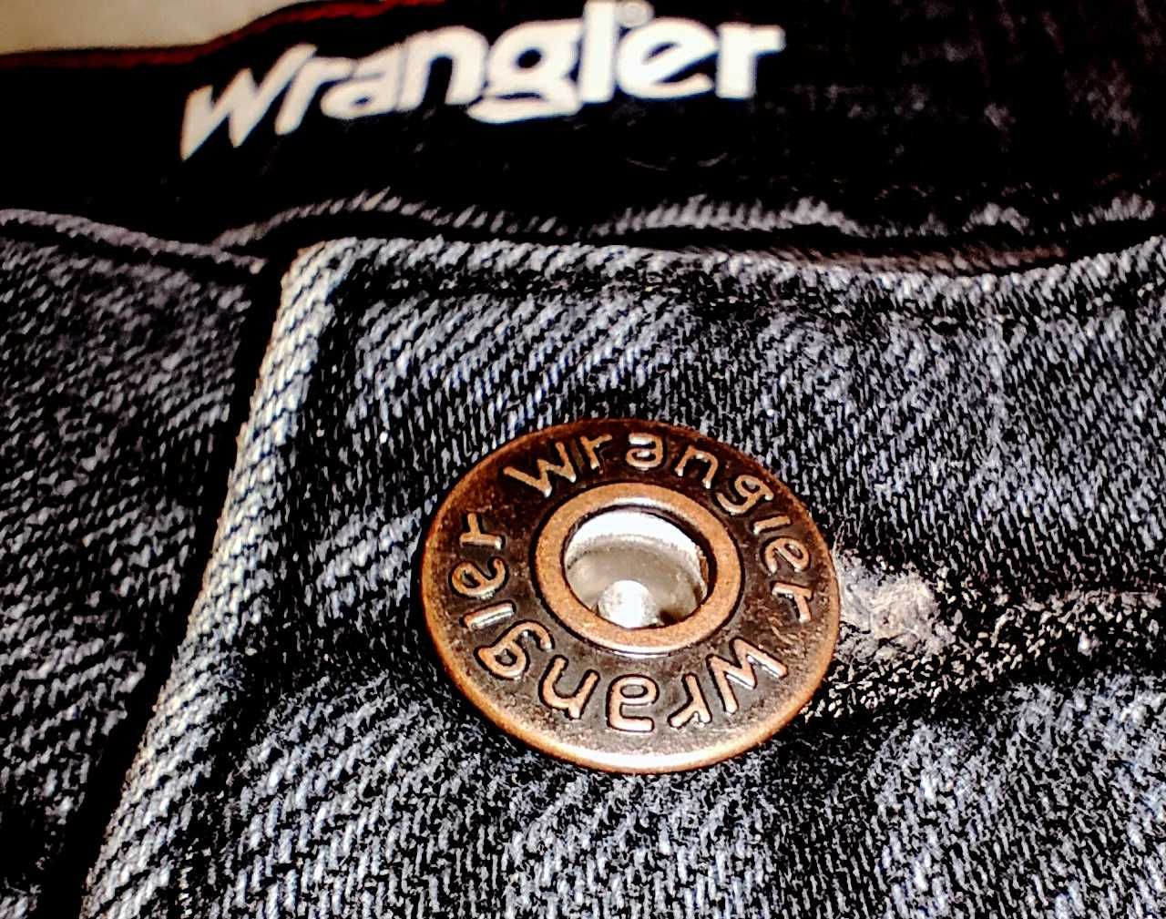 WRANGLER piękne jak Nowe spodnie Jeans męskie damskie Elastyczne L/XL