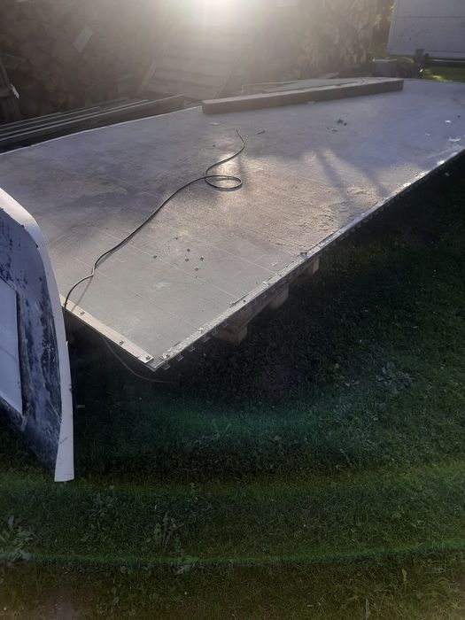 Platforma deski aluminiowe skrzynia