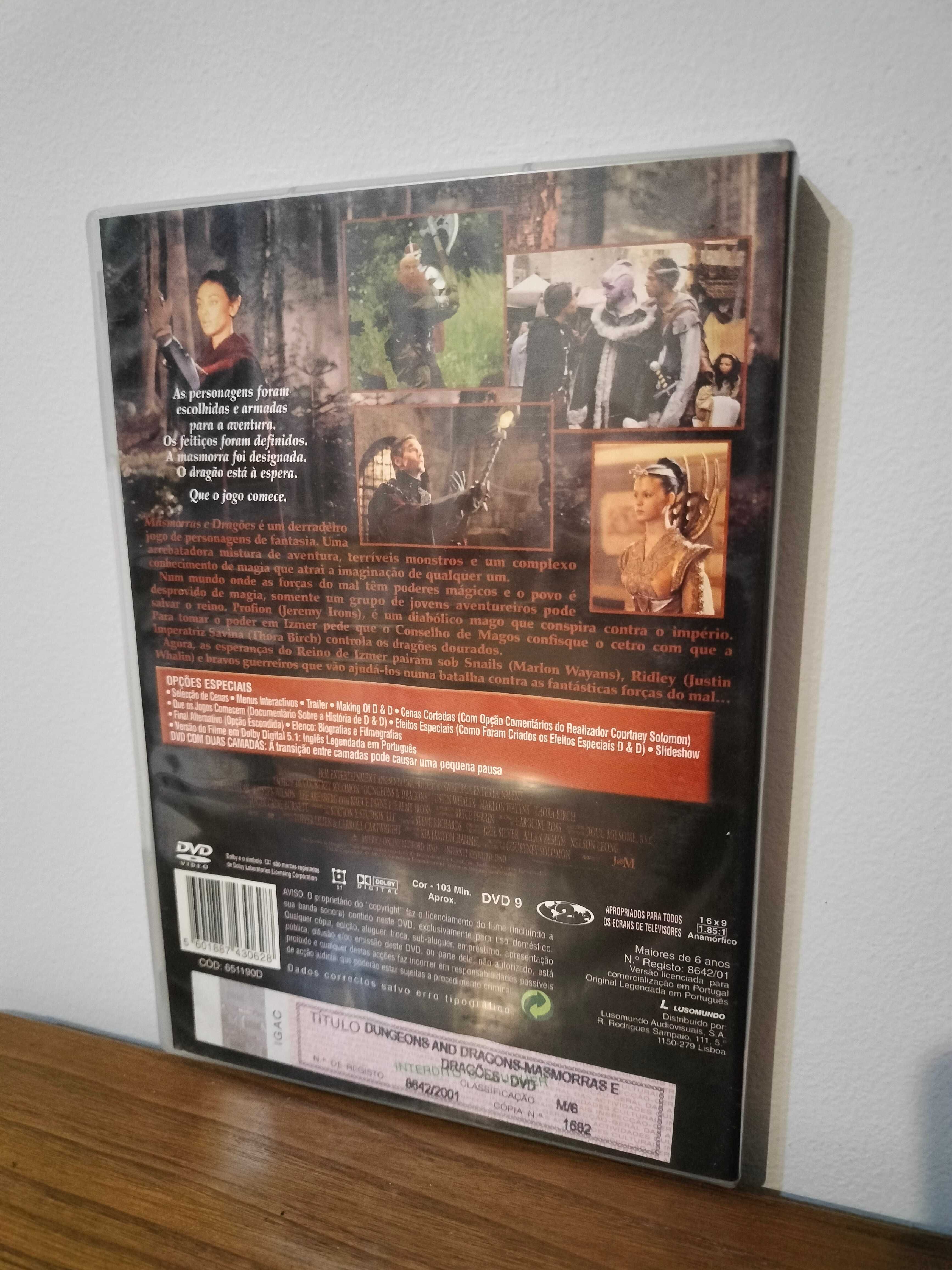 Filme DVD: Dungeons and Dragons: Masmorras e Dragões