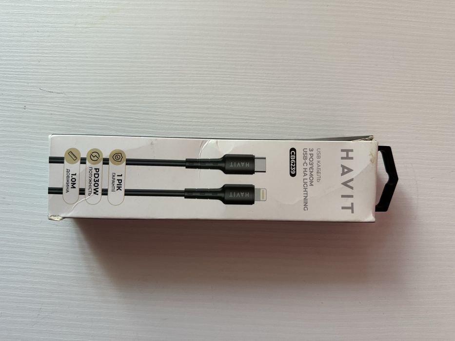 Havit CB6239 USB-C на Lightning