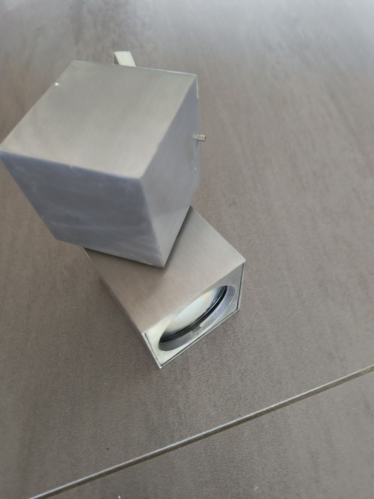 Lampy reflektory spotlight stalowe komplet 3