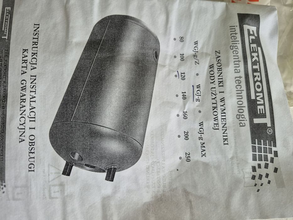 Bojler 120 l Polecam