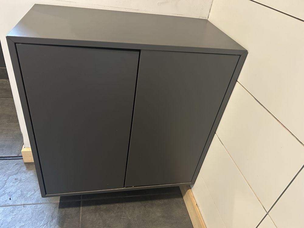 Szafka dwudrzwiowa ciemnoszara IKEA EKET