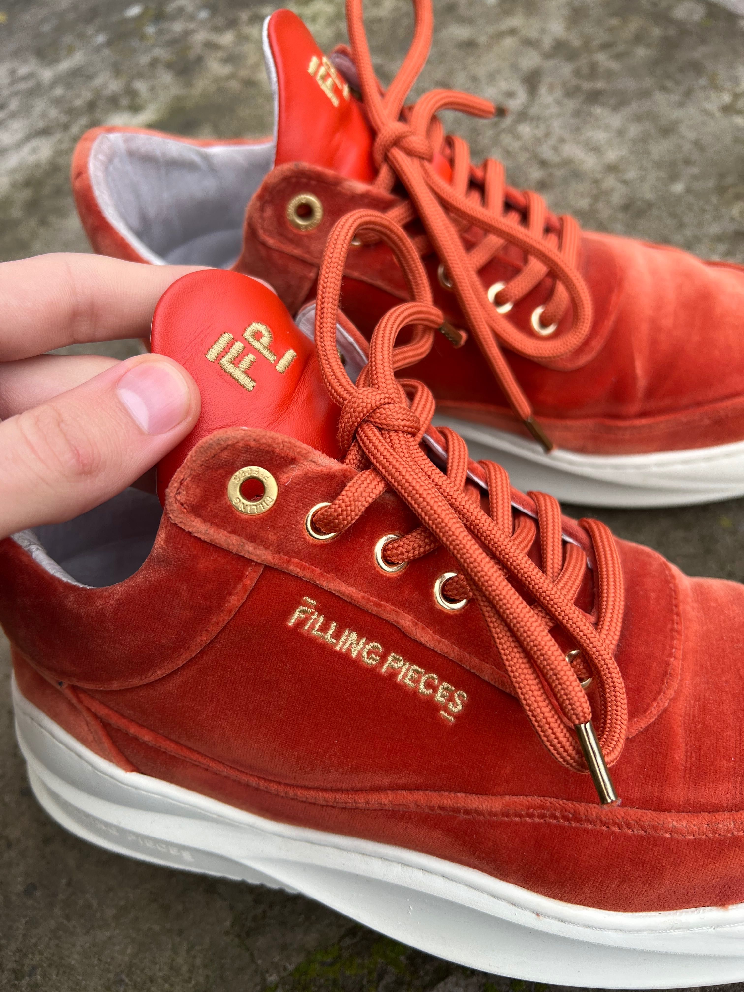 Filling Pieces low eva sky velvet trampki