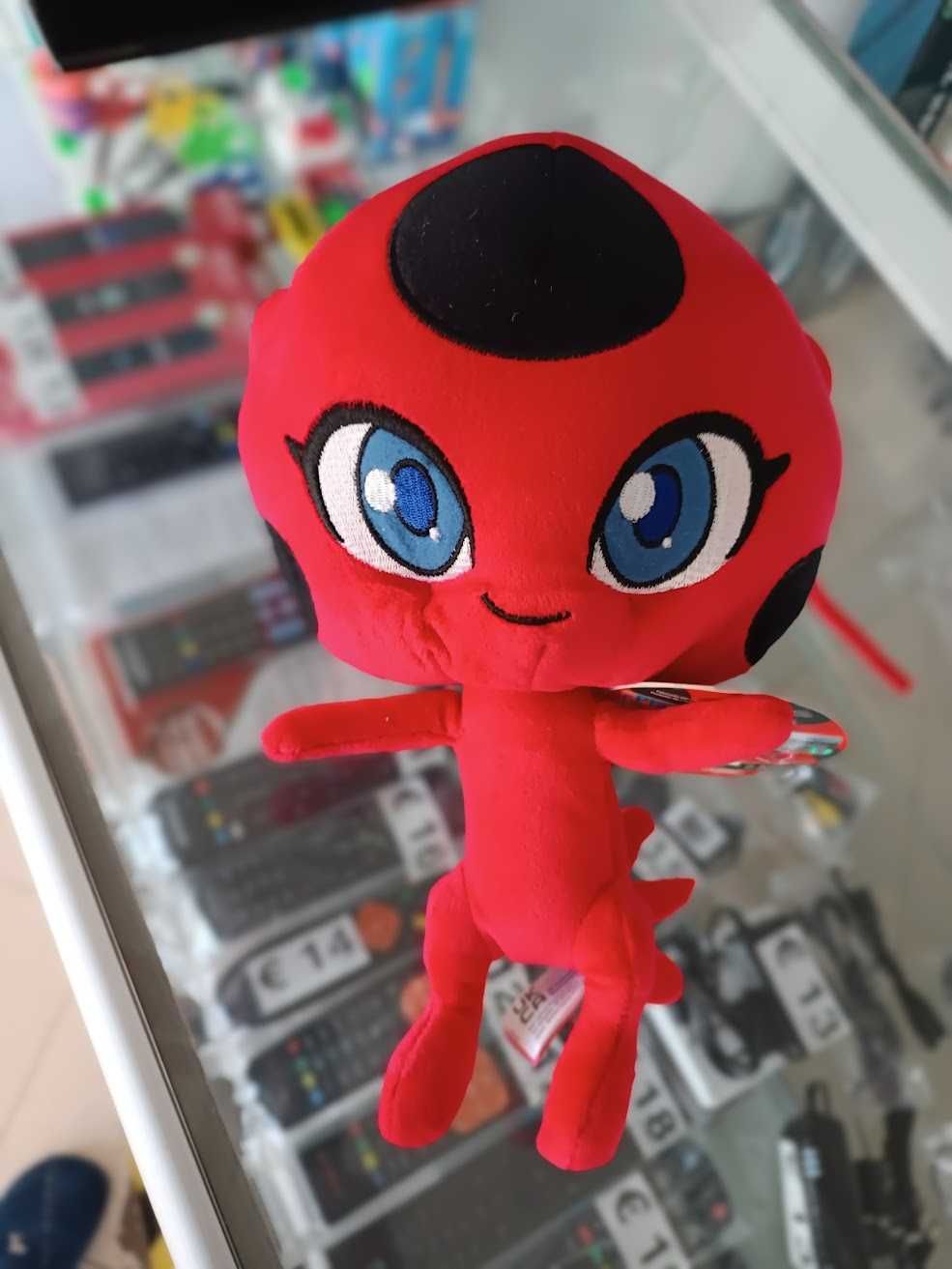 Novidade:Peluche Tikki Miraculous Ladybug 27cm