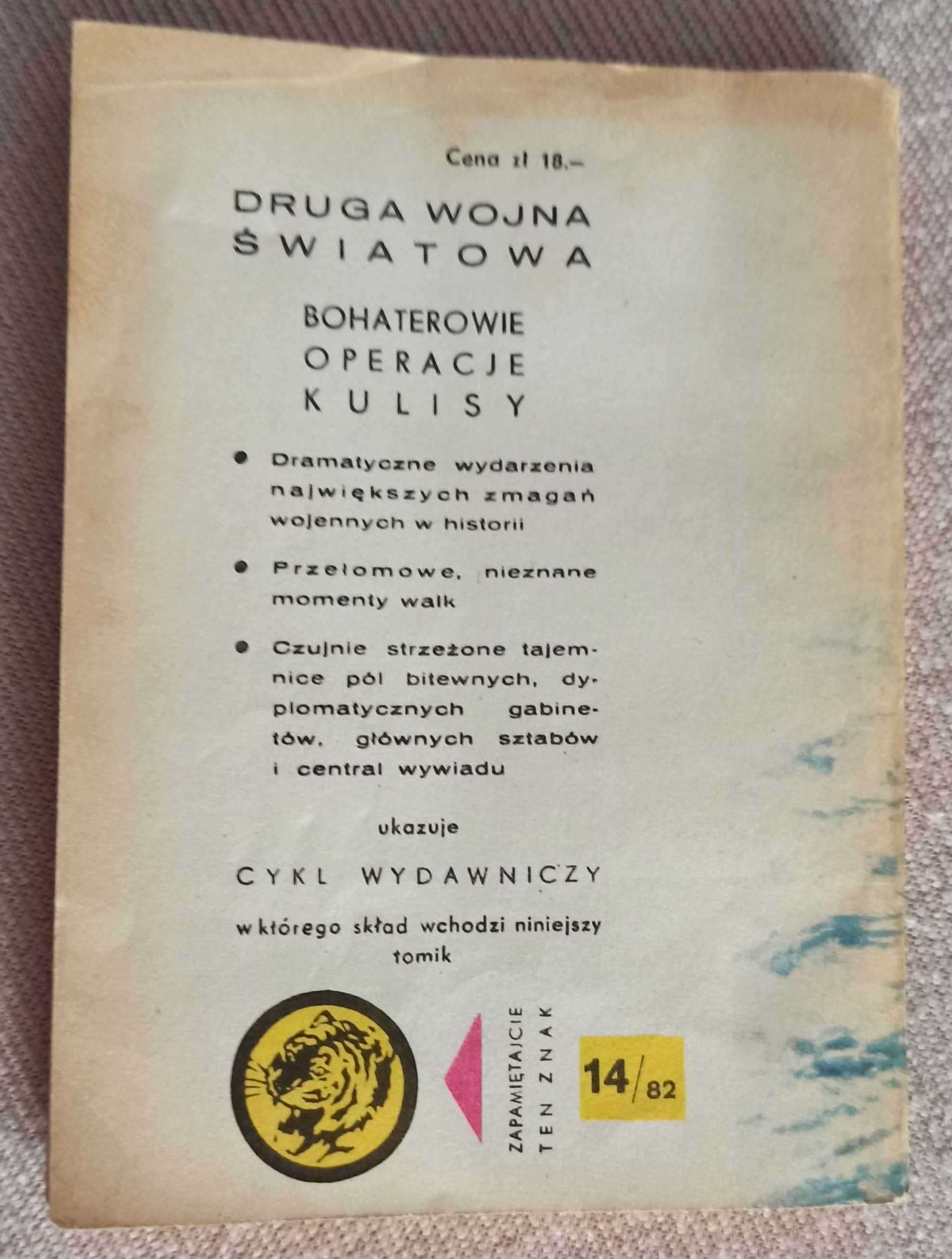 382 dni Kujawiaka Zbigniew Damski Żółty Tygrys II WŚ marynarka wojenna